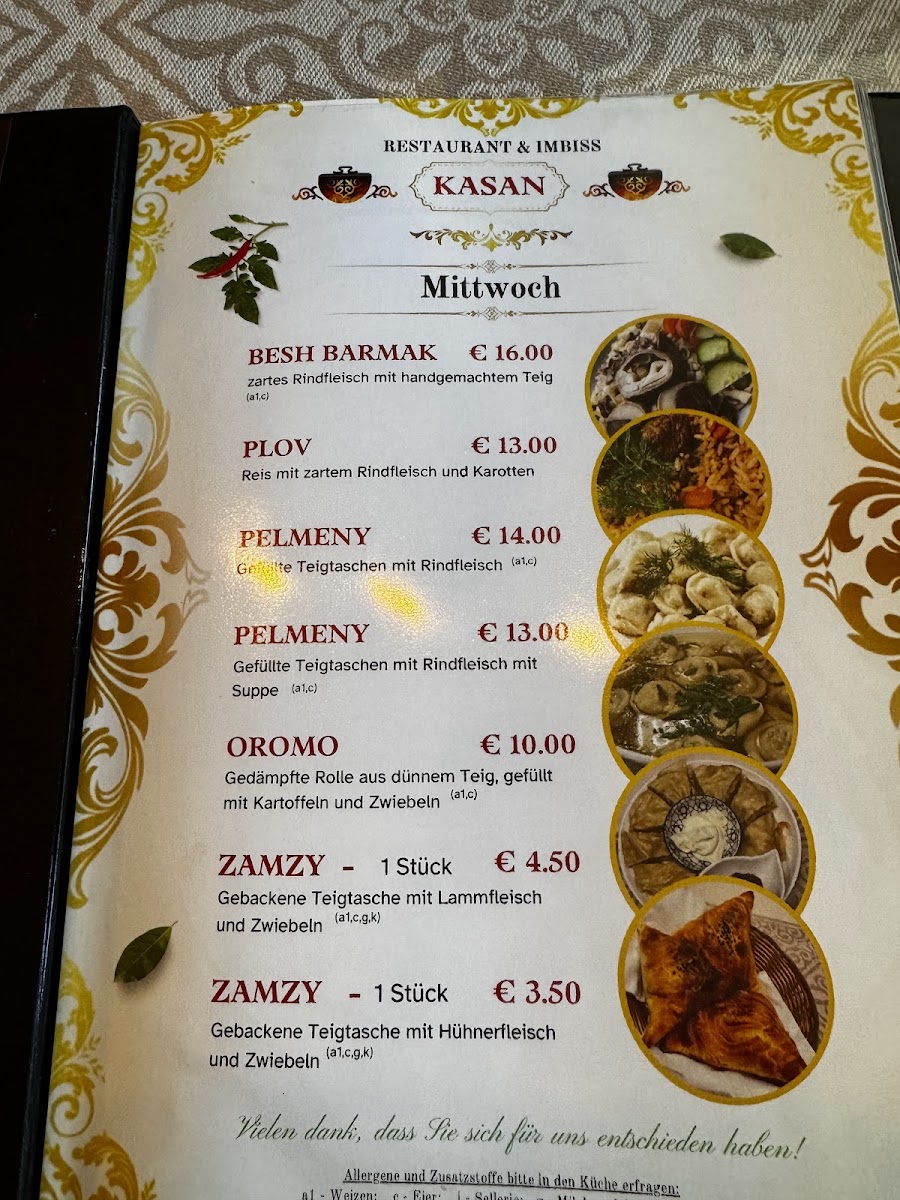 Menu - Kasan photo 10