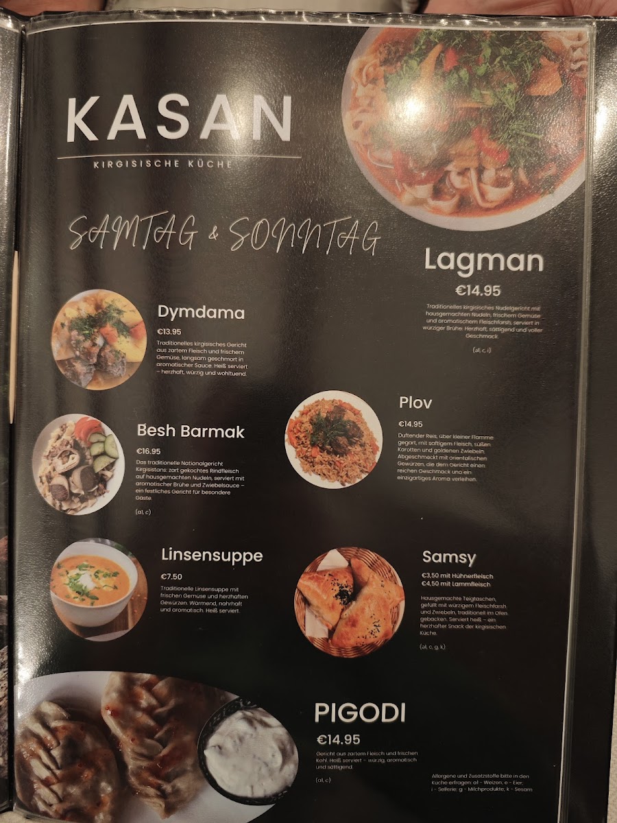 Menu - Kasan photo 2