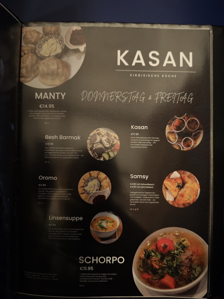Menu - Kasan photo 5