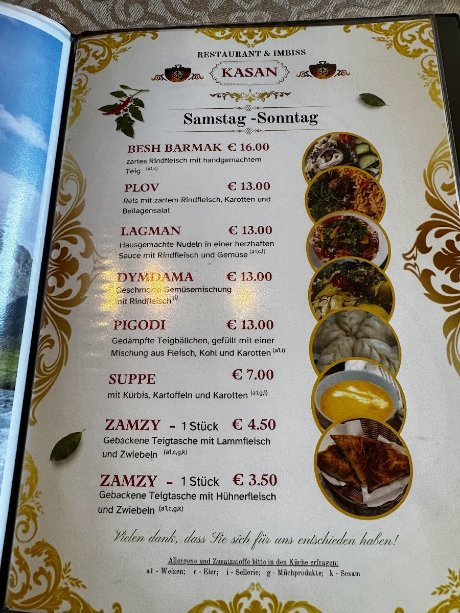 Menu - Kasan photo 8